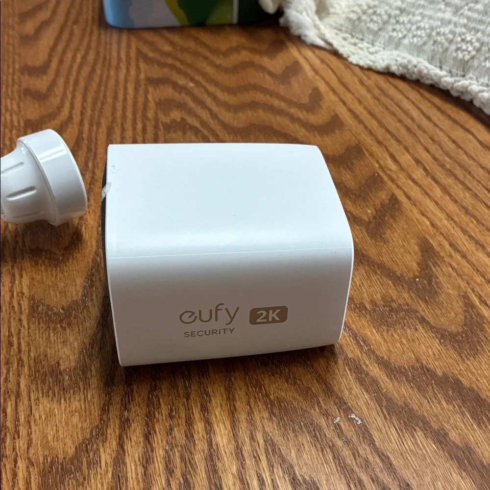 White Security Camera Set
